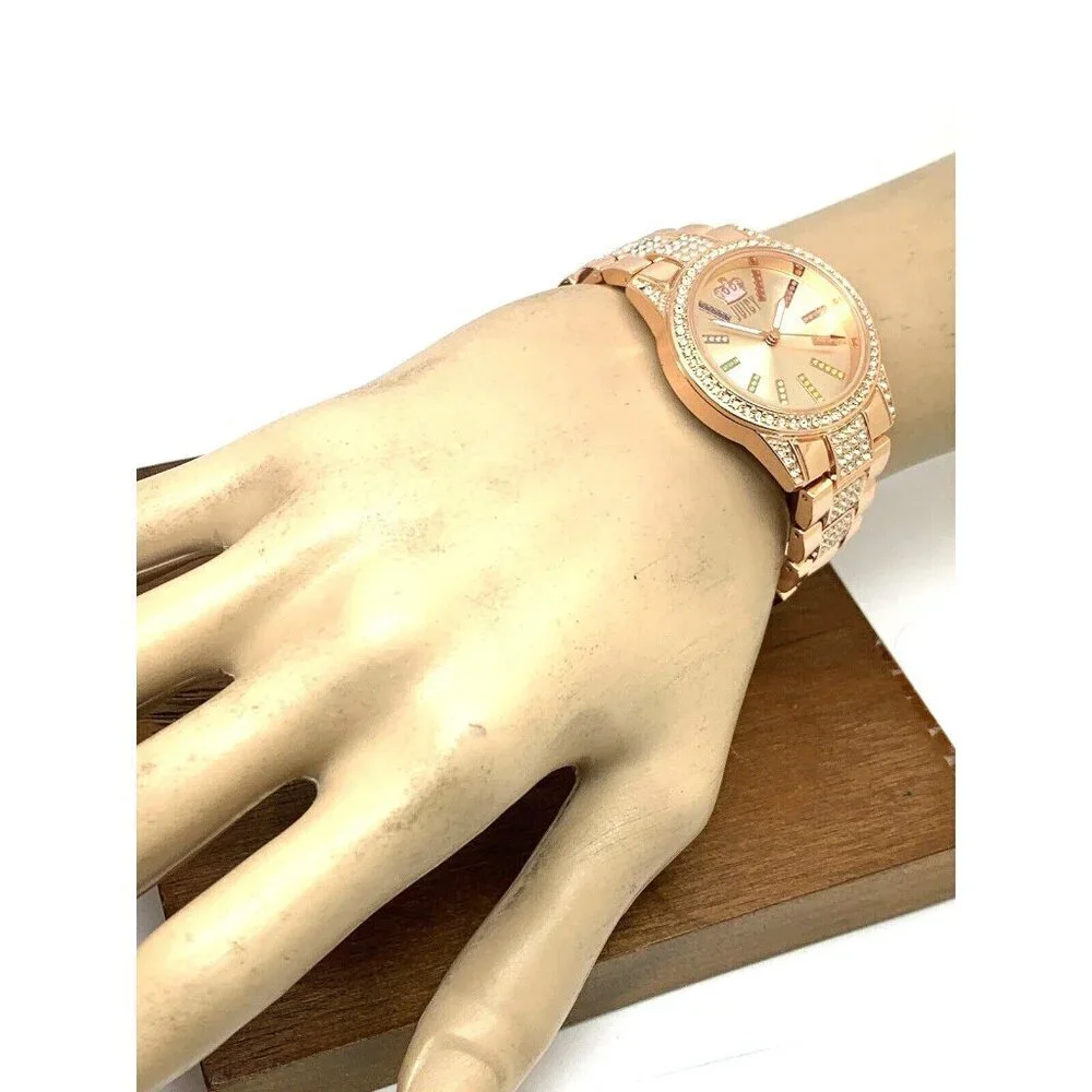 Juicy By Juicy Couture Women's Watch JC/5014 Quartz Rose Gold Steel 34mm